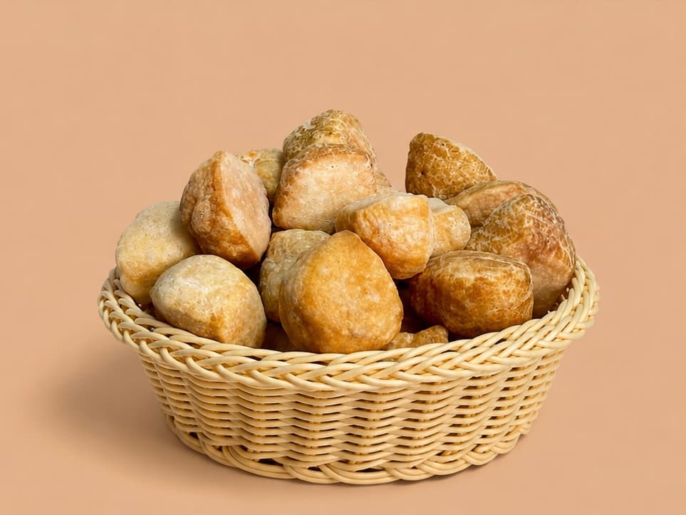 White Himalayan Yak Cheese Puff yak milk churpi dog chew